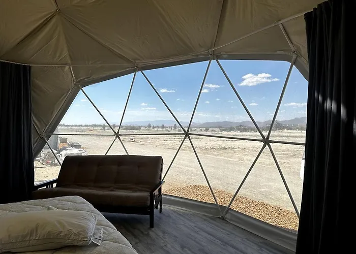 Spectacular Design Dome With Incredible Desert Views In Willcox, Arizona Luxury tent Willcox